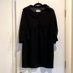 Ba&sh black dress with sleeves